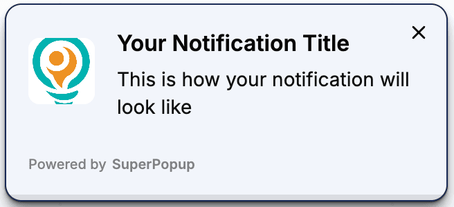 SuperPopup Text with Image